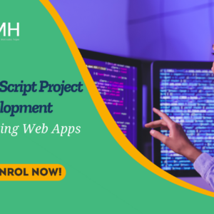 JavaScript is on the screen of laptop