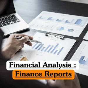 Theoretical corporate finance and accounting training banner featuring a professional’s hands interacting with a high-tech digital tablet on a clean workspace.