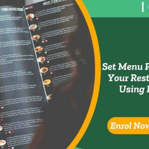 Set Menu Prices for Your Restaurant Using Data