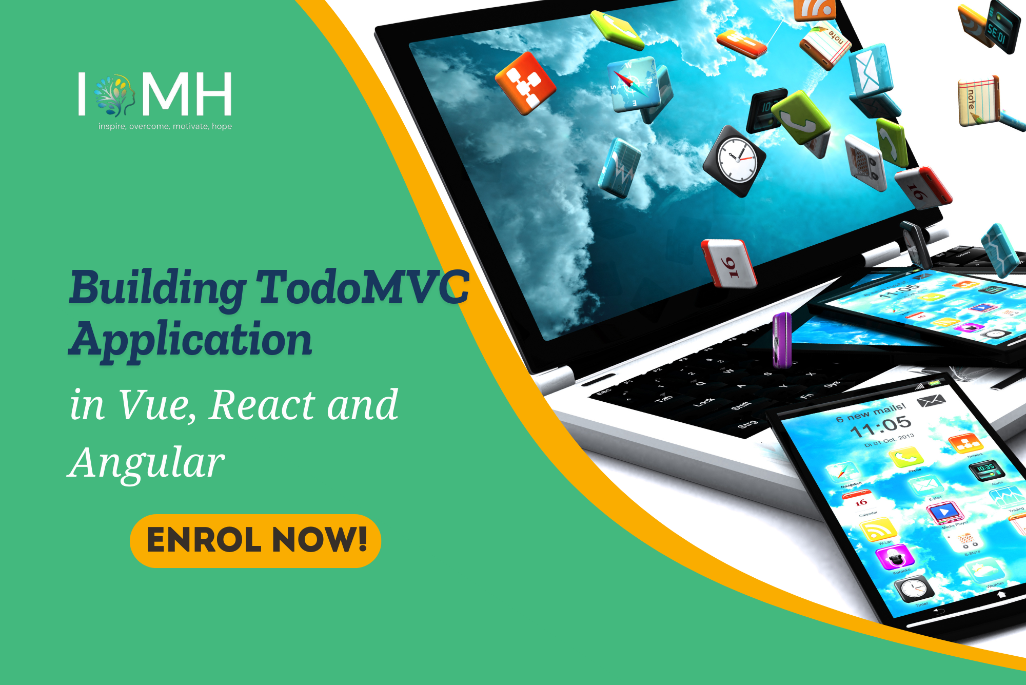 Building a TodoMVC Application in Vue, React and Angular