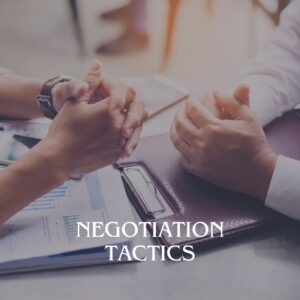 Negotiation Tactics