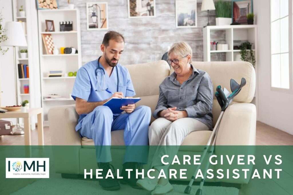 Care Giver vs Healthcare Assistant