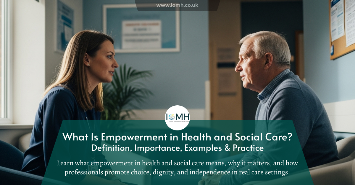 Empowerment in health and social care through shared decision-making between professionals and service users