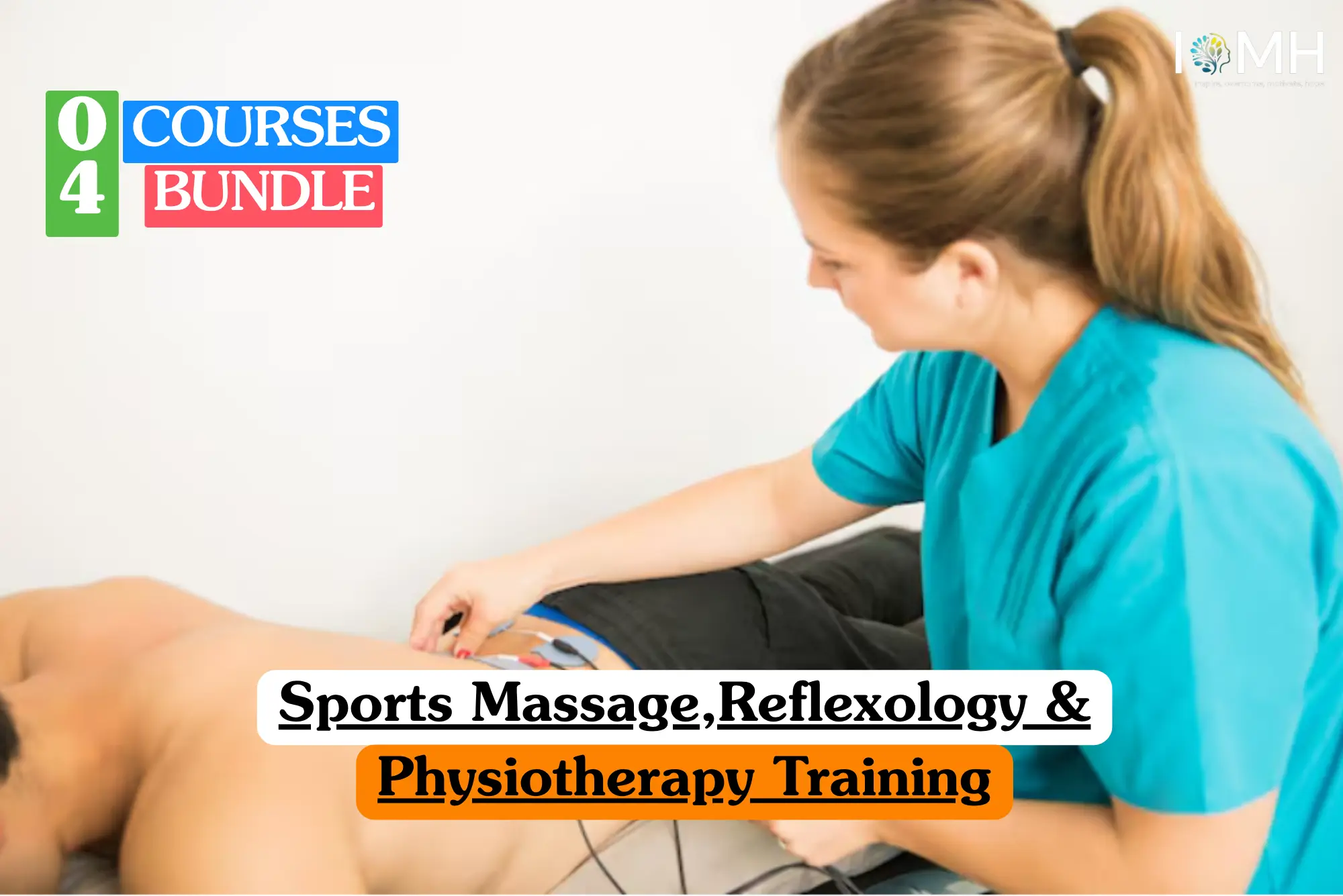 Theoretical sports medicine and holistic therapy training banner featuring a practitioner's hands applying pressure to a patient's foot during a reflexology session, representing the study of zone therapy, musculoskeletal recovery, and physiotherapy alignment principles.
