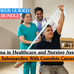 Theoretical clinical and social care training banner featuring a healthcare team supporting a patient's physical rehabilitation.