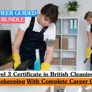 Theoretical facilities management and commercial hospitality training banner featuring a pristine, high-end hotel suite or modern residential living room with polished wood surfaces, immaculate furniture, and crisp neutral-toned decor.