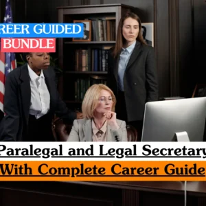 Paralegal and Legal Secretary training with complete career guide – comprehensive legal support certification bundle for aspiring paralegals and legal secretaries.