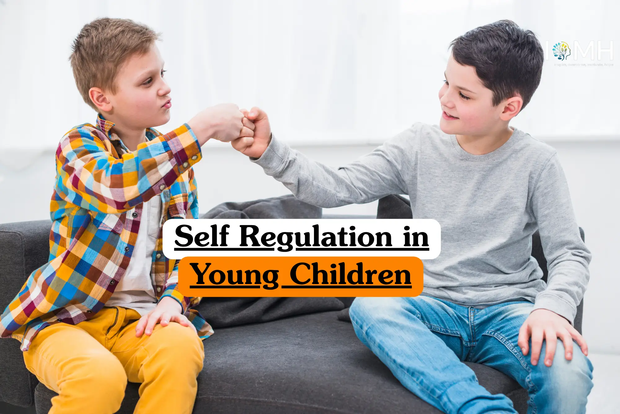 Theoretical early childhood development training banner featuring a female educator or parent sitting on the floor, engaging in a focused, calm activity with a young child.